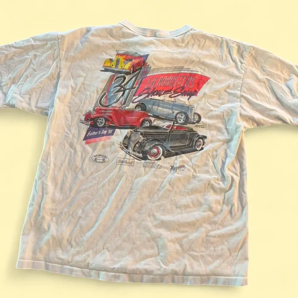 White vintage 90s la roadsters